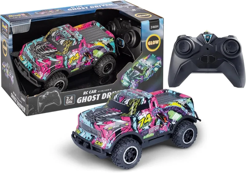 Revell Control ▫️ RC Car Ghost Driver, roxo