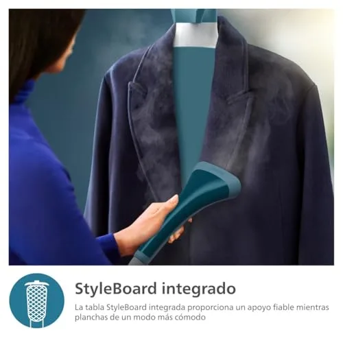 PHILIPS ▫️ 1000 Vaporizador Vertical de Roupa, 1800 W, 1,8 L, StyleBoard 7