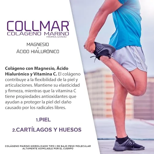 Drasanvi ▫️ Colagénio Collmar Hidrolisado Marinho com Ácido Hialurónico e Magnésio 2