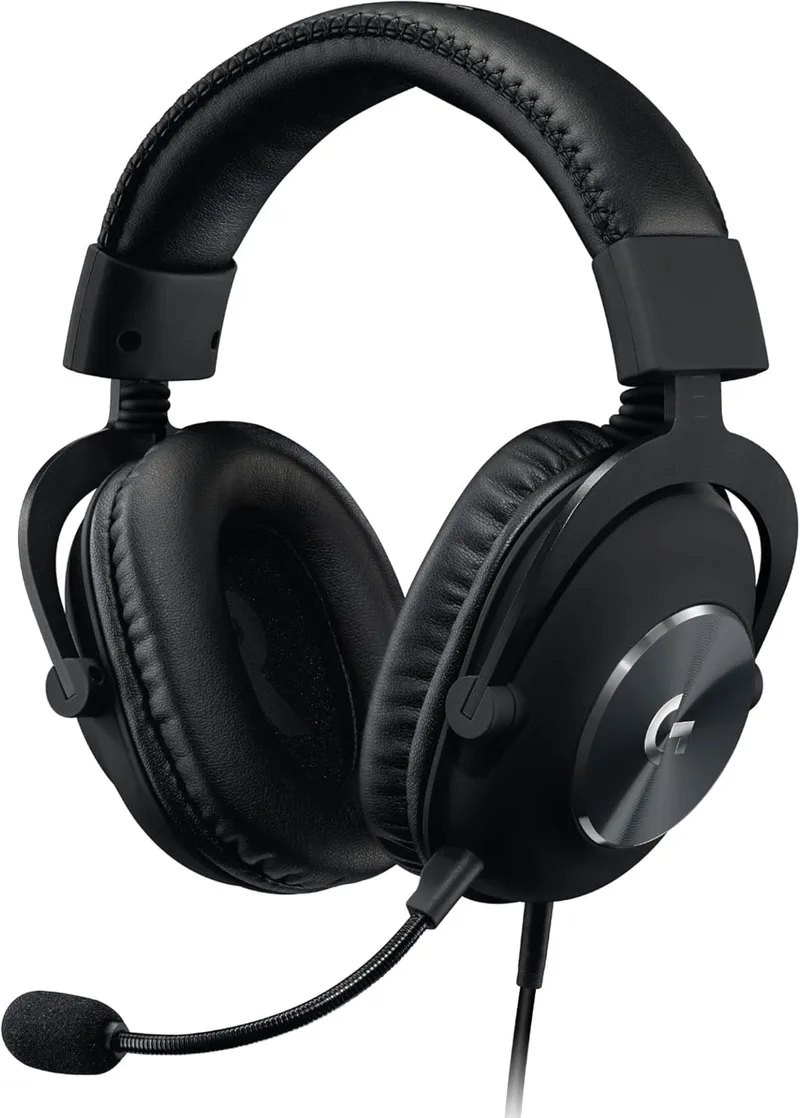 Logitech G ▫️ Pro X SE Auscultadores para jogos com fios e microfone: Microfone amovível, DTS Headphone:X 7.1, para PC, Xbox One, Xbox X Series X|S, PS5 e PS4, inclui DAC USB - Preto