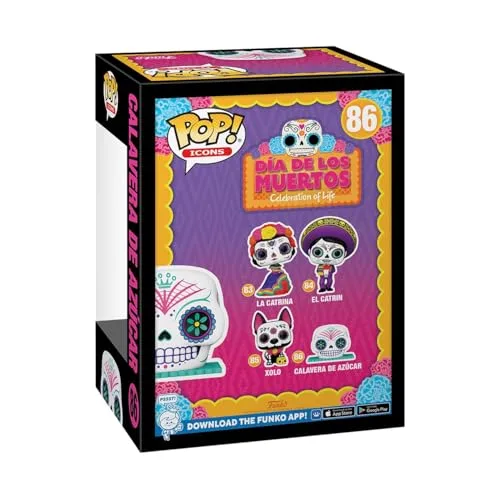 Funko ▫️ Pop! Ícone: Caveira de açúcar para o Dia dos Mortos 3