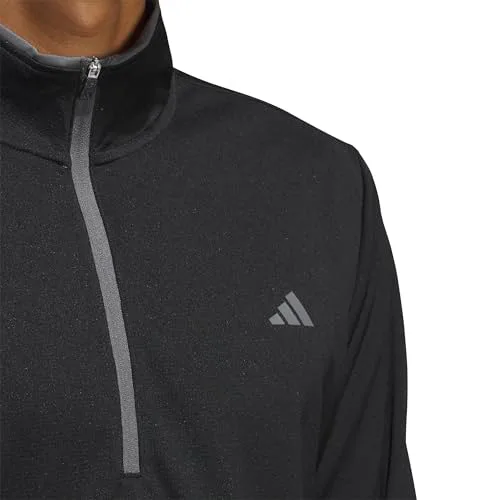 adidas ▫️ Camisola leve com fecho até ao peito para homem 5