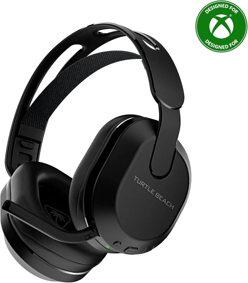 Turtle Beach ▫️ Auscultadores sem fios para jogos Stealth 500 Preto Xbox, com bateria de 40 horas e Bluetooth, para Xbox Series X|S e Xbox One