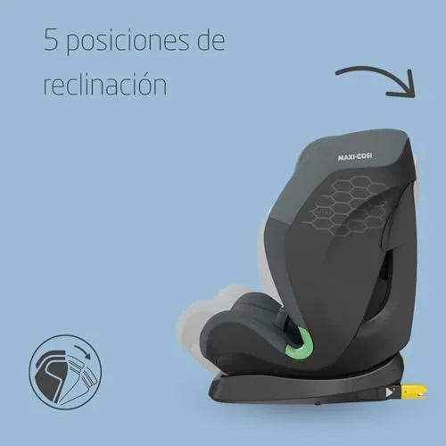 Maxi-Cosi ▫️ Titan S i-Size, cadeira auto para várias idades, 15 meses a 12 anos (76-150 cm), cadeira auto ISOFIX, 5 posições de reclinação e 13 posições do apoio de cabeça, proteção G-CELL, arnês de 5 pontos, cor Tonal Graphite 6