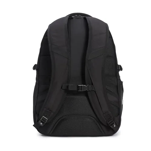 Amazon Basics ▫️ Mochila de viagem para portátil de 17 polegadas / 43,1 cm, Preta 4