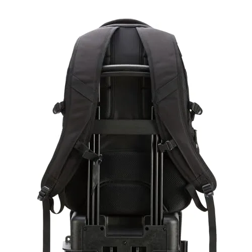 Amazon Basics ▫️ Mochila de viagem para portátil de 17 polegadas / 43,1 cm, Preta 5
