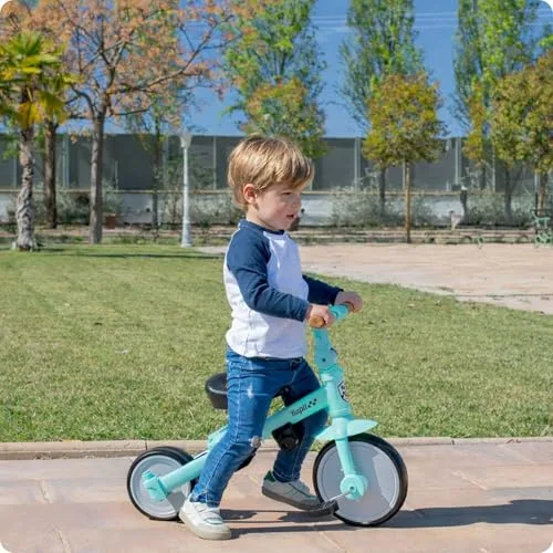 Interbaby ▫️ Triciclo Evolutivo para Bebés 5 em 1 | Bicicleta para Bebés dos 1 aos 5 Anos (Verde) 2