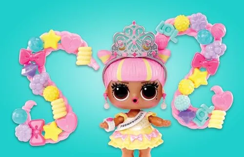 L.O.L. Surprise! ▫️ Conjunto de brinquedos L.O.L. Surprise! Hair Beads Salon – Inclui 1 boneca e 100 contas. Também inclui fitas para o cabelo, espelho e mais surpresas. Presente para crianças com mais de 4 anos 3