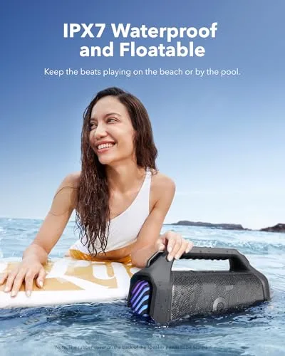 Soundcore ▫️ Boom 2 Plus da Anker – Altifalante Bluetooth potente de 140 W, IPX7 6