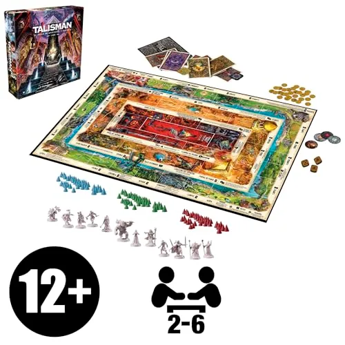 Hasbro ▫️ Talisman: O Jogo de Aventura e Fantasia, 5.ª Edição - Versão em espanhol 2