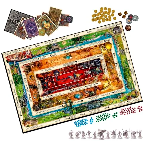 Hasbro ▫️ Talisman: O Jogo de Aventura e Fantasia, 5.ª Edição - Versão em espanhol 3