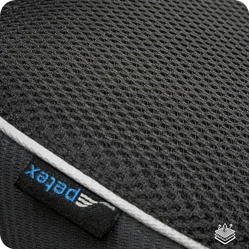 Petex ▫️ Cadeira de carro para crianças Basic i-Size, em conformidade com a norma ECE R129, para crianças com cerca de 100 – 150 cm, cadeira de carro ajustável em altura, na cor preta, 1 unidade 6