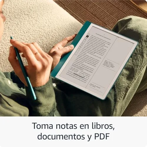Amazon ▫️ Kindle Scribe (64 GB) | Ecrã redesenhado com bordas uniformes. Escreva à mão nos seus livros e documentos | Caneta premium | Cinza tungsténio 5
