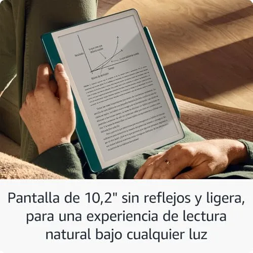 Amazon ▫️ Kindle Scribe (64 GB) | Ecrã redesenhado com bordas uniformes. Escreva à mão nos seus livros e documentos | Caneta premium | Cinza tungsténio 7