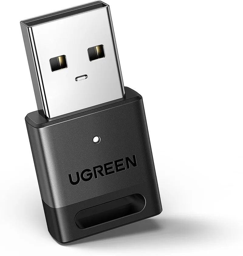 UGREEN ▫️ Adaptador USB Bluetooth 5.3 Adaptador Dongle Compatível com Controlador PS4 PS5 Switch Teclado Rato Auricular PC para Windows 11 10 8.1