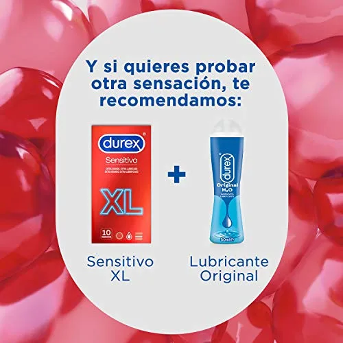Durex ▫️ Preservativos Sensitivo XL, finos para maior sensibilidade, 10 preservativos XL (embalagem de 2) 6
