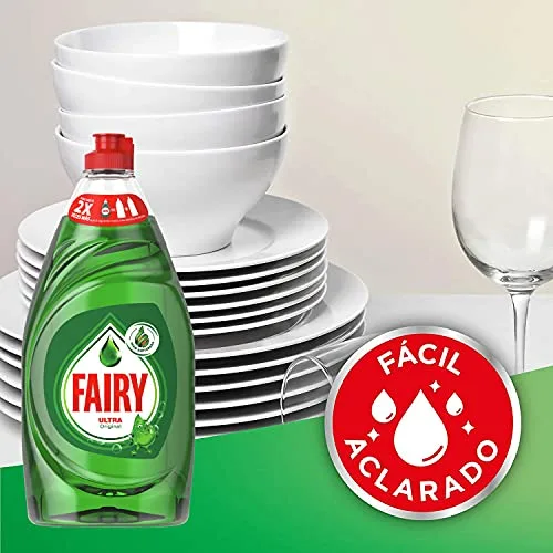 FAIRY ▫️ Ultra Detergente para Lavar a Mão, Excelente Poder Desengordurante, 820 ml (Embalagem de 3) 5