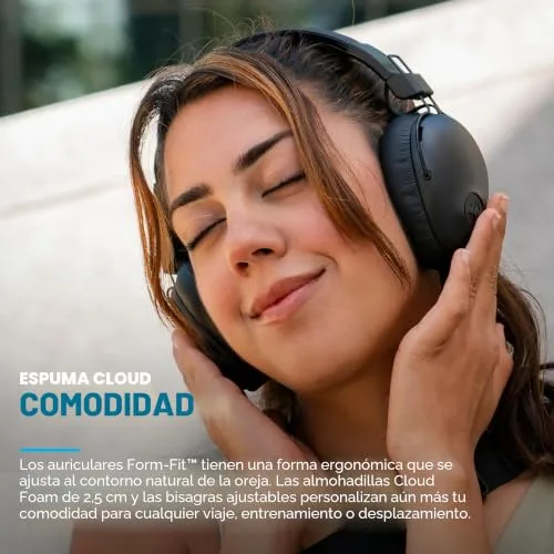 JLab ▫️ Studio Pro+ Auscultadores sem fios Bluetooth com design sobre a orelha - 65 h, Preto 5