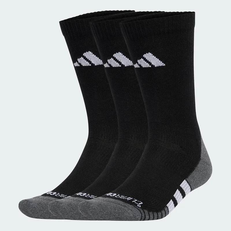 adidas ▫️ Meias unissexo clássicas Performance CLIMACOOL com amortecimento – 3 pares