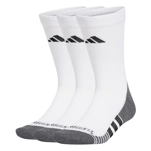 adidas ▫️ Meias unissexo clássicas Performance CLIMACOOL com amortecimento – 3 pares 4