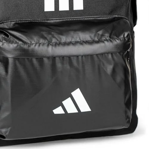 adidas ▫️ Mochila Unissexo para Adulto Classic Three Stripes Back To School, Preto/Branco, Tamanho Único 6