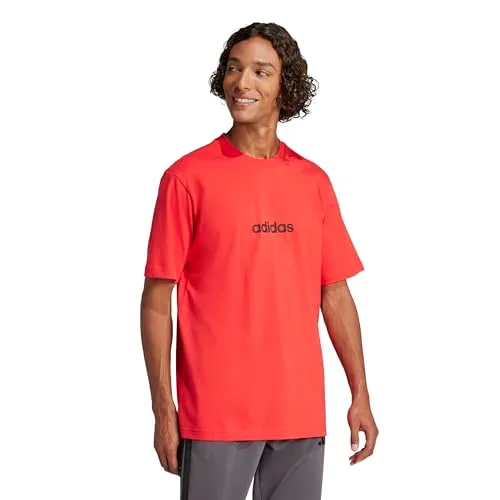 adidas ▫️ Camisola Essentials Linear Single Jersey para homem 6