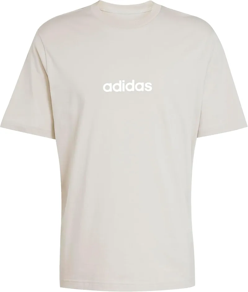 adidas ▫️ Camisola Essentials Linear Single Jersey para homem