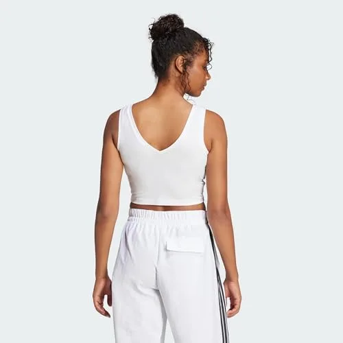 adidas ▫️ Camisola de alças para mulher Essentials Small Logo Cotton Lifestyle 2