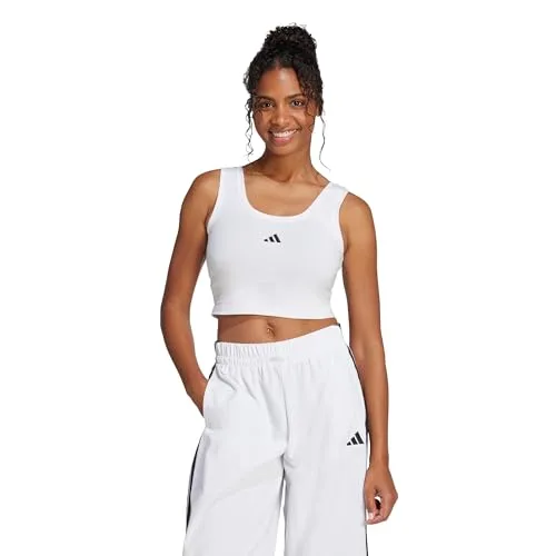 adidas ▫️ Camisola de alças para mulher Essentials Small Logo Cotton Lifestyle 5
