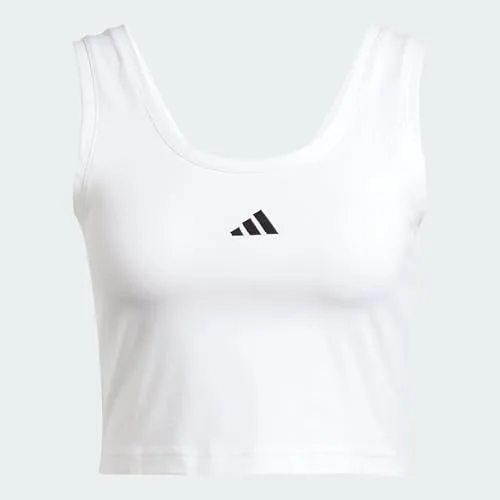 adidas ▫️ Camisola de alças para mulher Essentials Small Logo Cotton Lifestyle 6