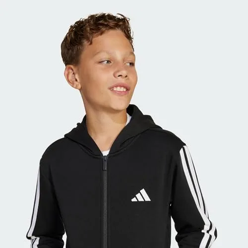 adidas ▫️ Casaco com capuz Unisex Kids' Essentials (Crianças) 3