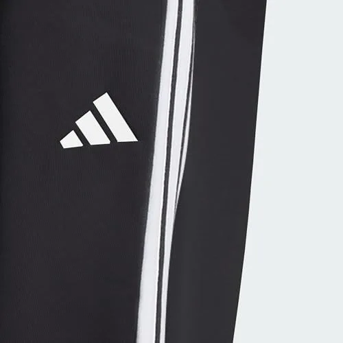 adidas ▫️ Calças Essentials French Terry com bainha e 3 faixas para mulher 3