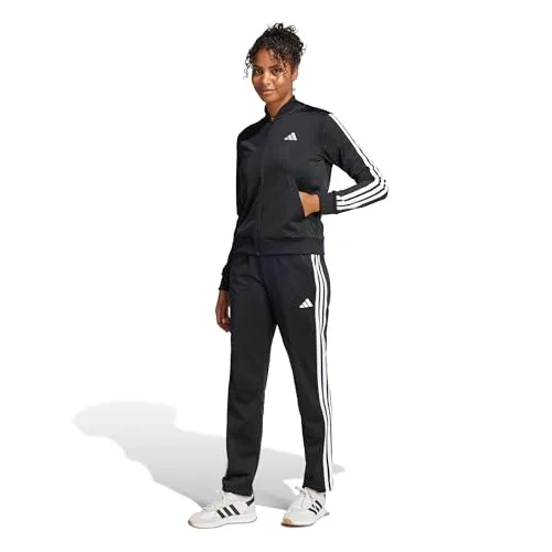 adidas ▫️ Fato de treino feminino com padrão de leopardo e 3 riscas 3