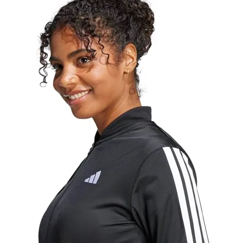 adidas ▫️ Fato de treino feminino com padrão de leopardo e 3 riscas 4