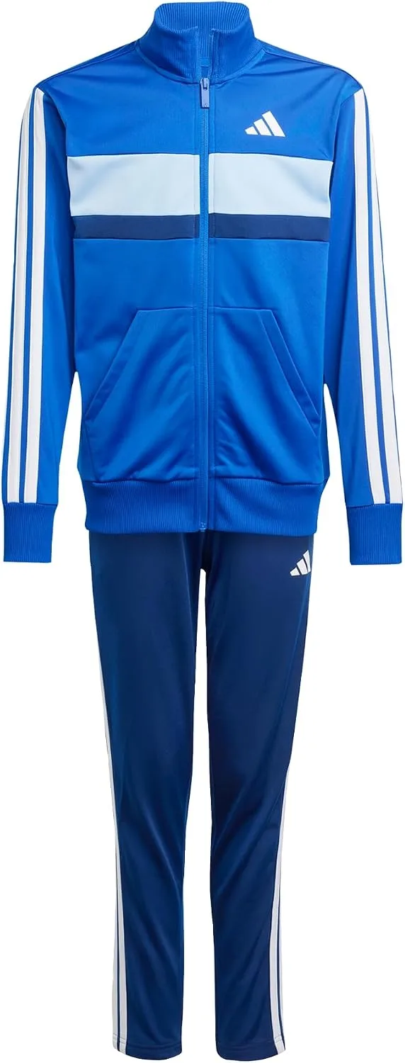 adidas ▫️ Unissexo para crianças SEASONAL ESSENTIALS TIBERIO 3 STRIPES FATO DE TREINO EM MALHA