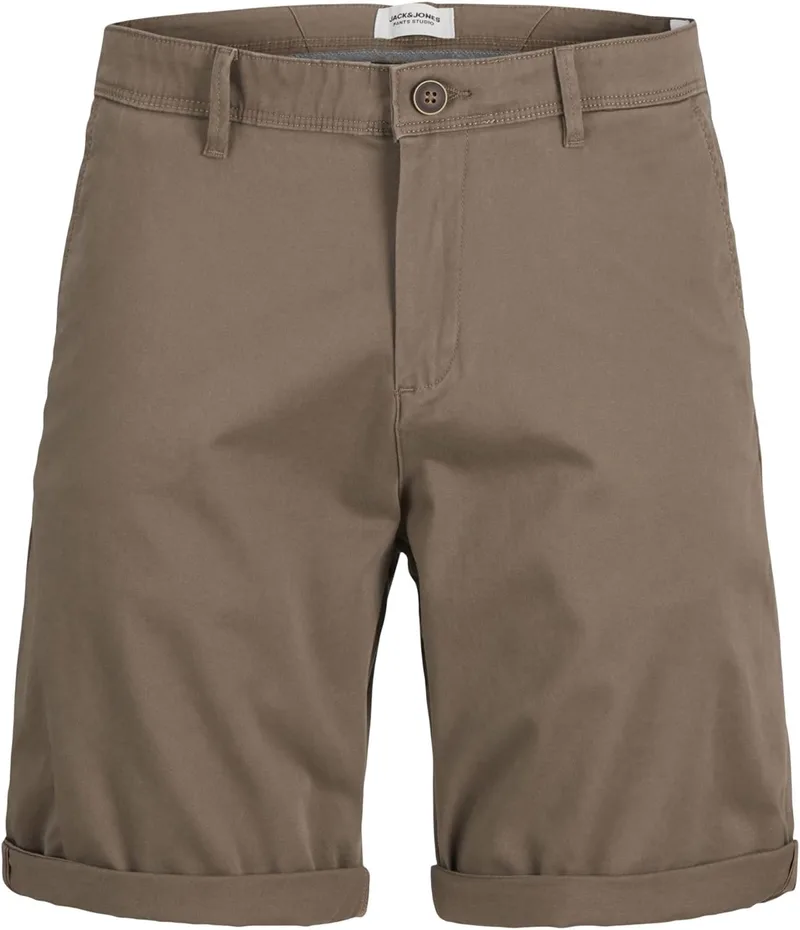JACK & JONES ▫️ Jjibowie Jjshorts Bermudas sólidas Sa Sn para homem