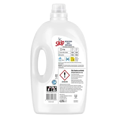 Skip ▫️ Ultimate Limpeza profunda Detergente líquido, 45+45 lavagens 2