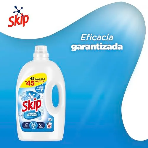 Skip ▫️ Ultimate Limpeza profunda Detergente líquido, 45+45 lavagens 4