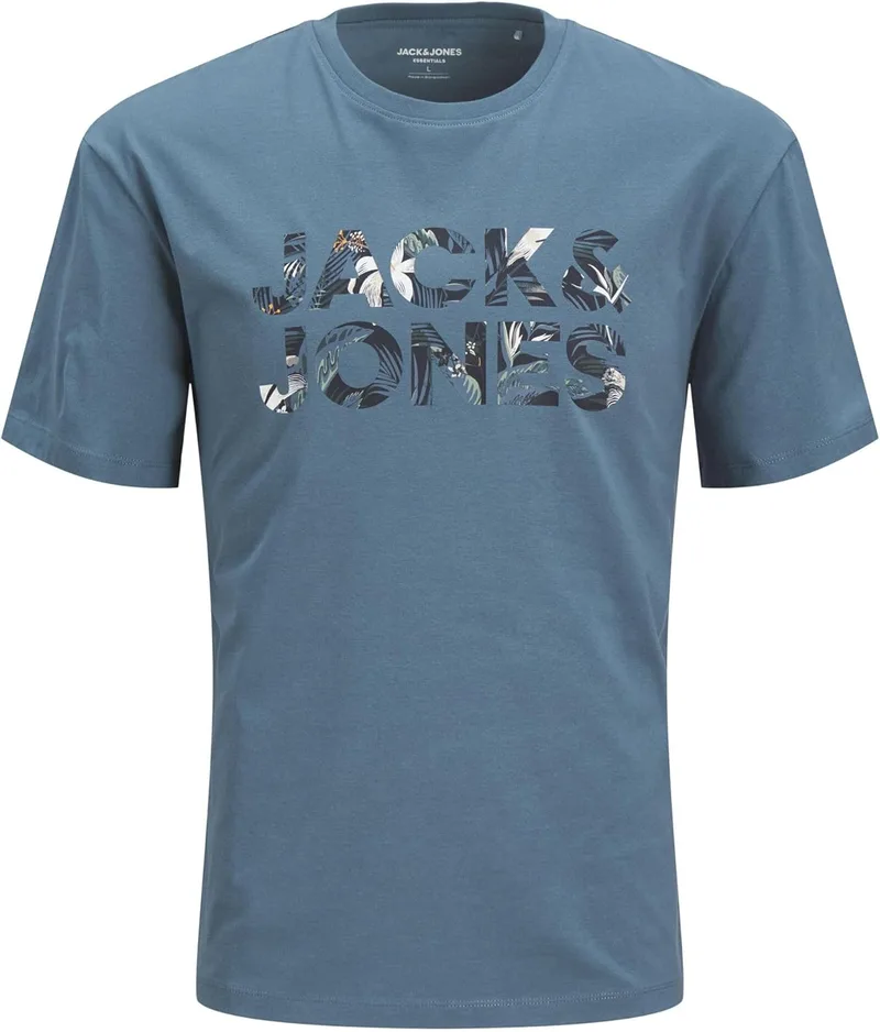 JACK & JONES ▫️ Jjejeff Corp Logo tee SS O-Neck Sn Casaco para homem