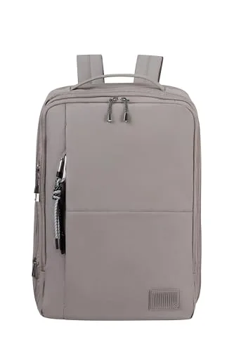 Samsonite ▫️ Wander Last: mala de cabine da easyJet (44 x 30 x 16,5/21,5 cm, 26/29 L, 1,30 kg), bagagem de mão para colocar debaixo do assento, mochila de avião M, para colocar debaixo do assento, rosa (rosa freixo) 2