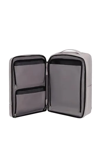 Samsonite ▫️ Wander Last: mala de cabine da easyJet (44 x 30 x 16,5/21,5 cm, 26/29 L, 1,30 kg), bagagem de mão para colocar debaixo do assento, mochila de avião M, para colocar debaixo do assento, rosa (rosa freixo) 5