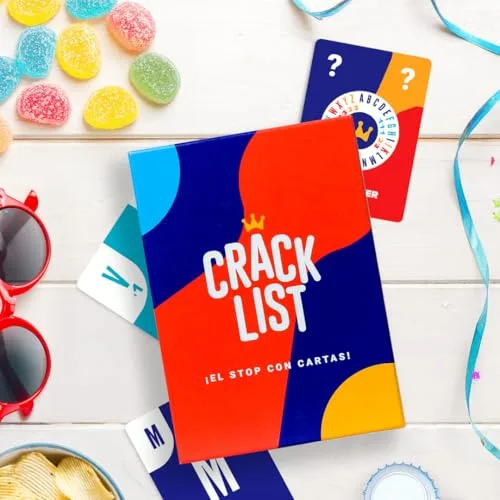 CRACK LIST ▫️ Jogo de mesa, «El Stop» com cartas, para adultos e famílias, 2-8 2