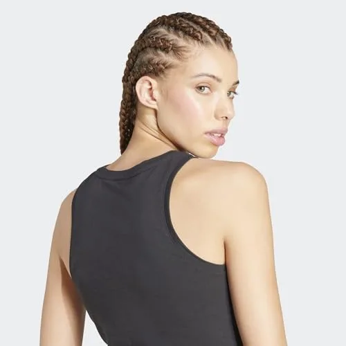 adidas ▫️ Camisola sem mangas para mulher Essentials Linear Slim Cotton 6