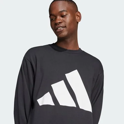 adidas ▫️ Camisola Essentials Big Logo em malha French Terry para homem 3