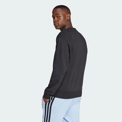 adidas ▫️ Camisola Essentials Big Logo em malha French Terry para homem 4