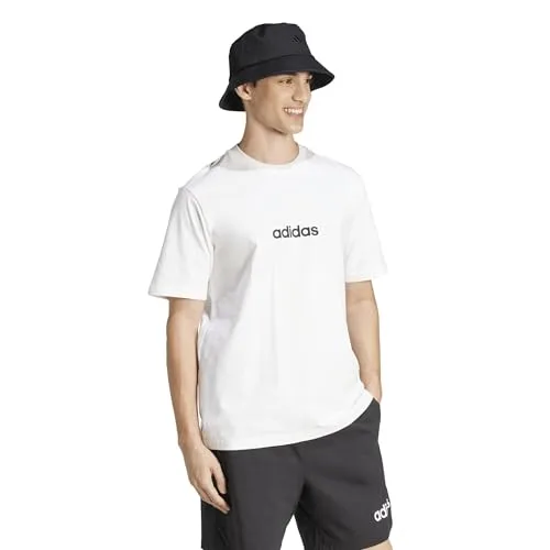 adidas ▫️ Camisola Essentials Linear Single Jersey para homem 5