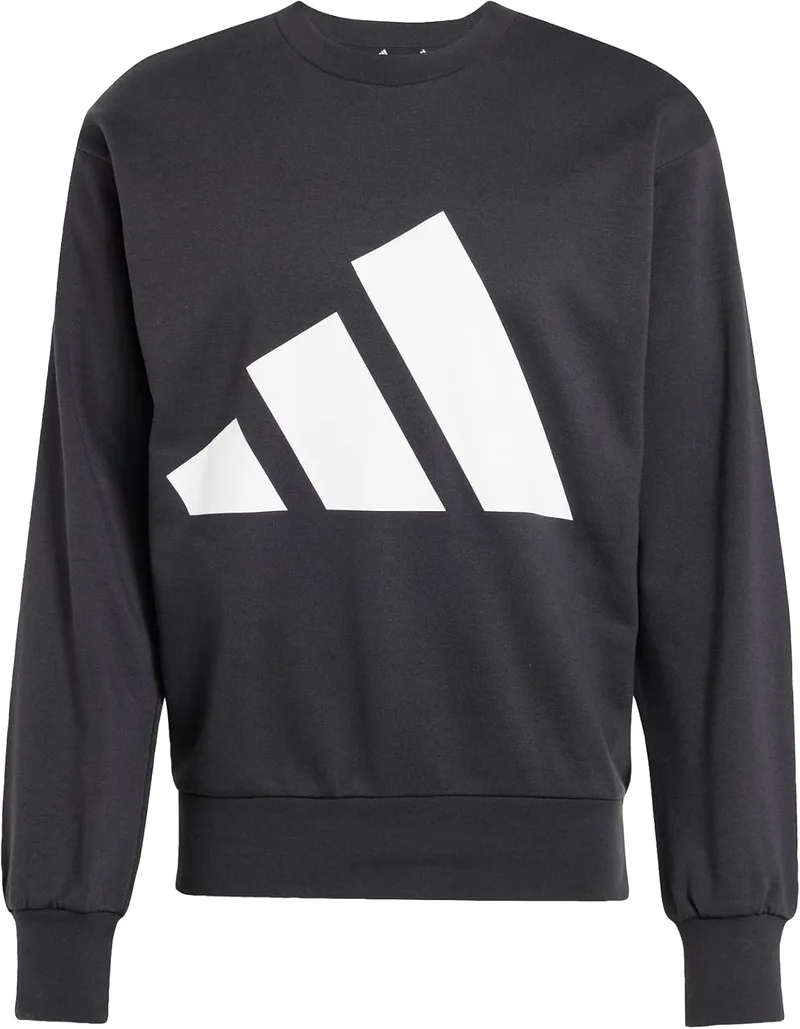 adidas ▫️ Camisola Essentials Big Logo em malha felpuda para homem