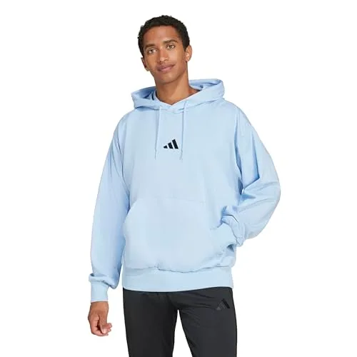 adidas ▫️ Camisola com capuz de felpa Essentials Feelcozy para homem 2