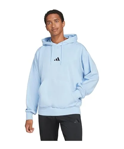 adidas ▫️ Camisola com capuz de felpa Essentials Feelcozy para homem 3