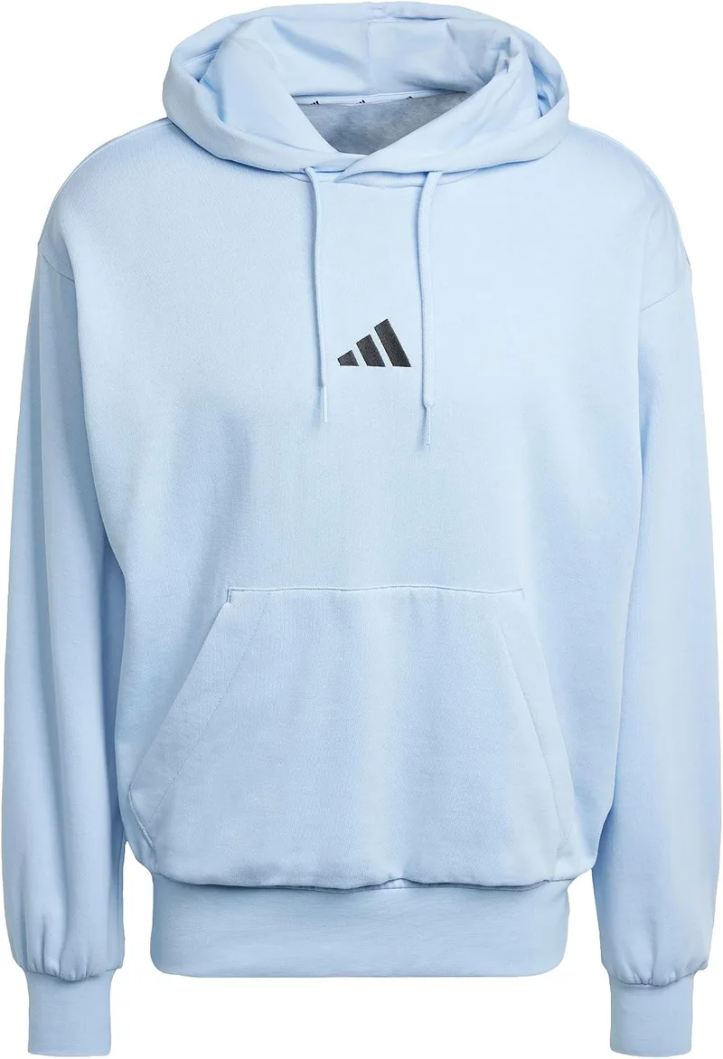 adidas ▫️ Camisola com capuz de felpa Essentials Feelcozy para homem
